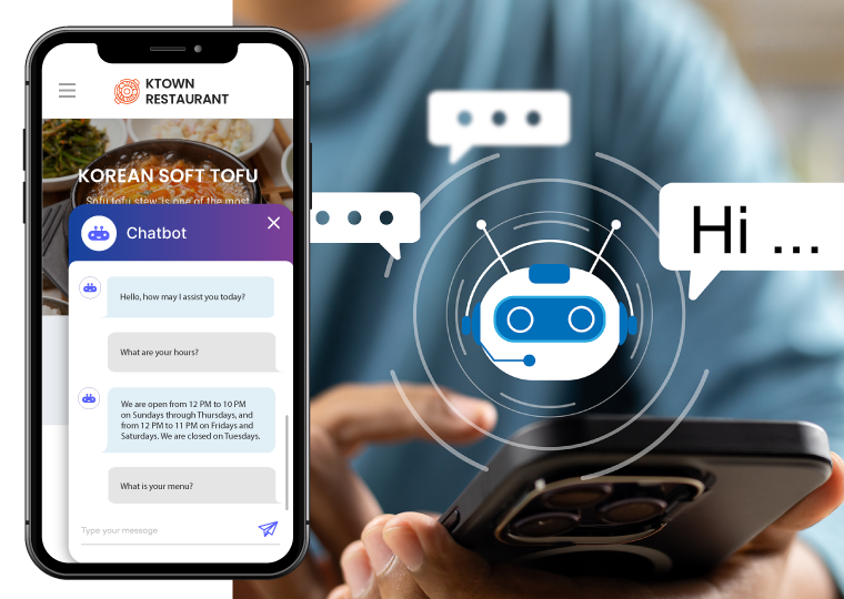 chatbot for restaurant, chatbot for website, free chatbot, AI chatbot, chatbot marketing, ai chatbot online free,